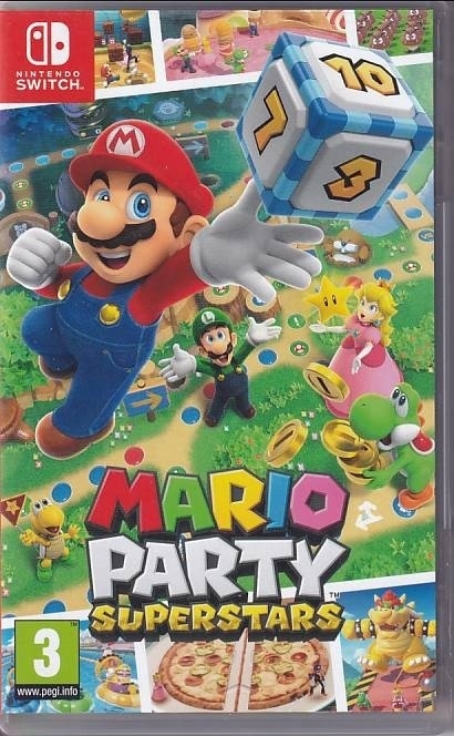 Mario Party Superstars - Nintendo Switch Spil (A-Grade) (Used) (eng)